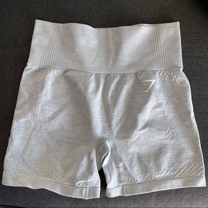 Gymshark Vital Seamless Short Size Small Light Grey - NEVER been worn